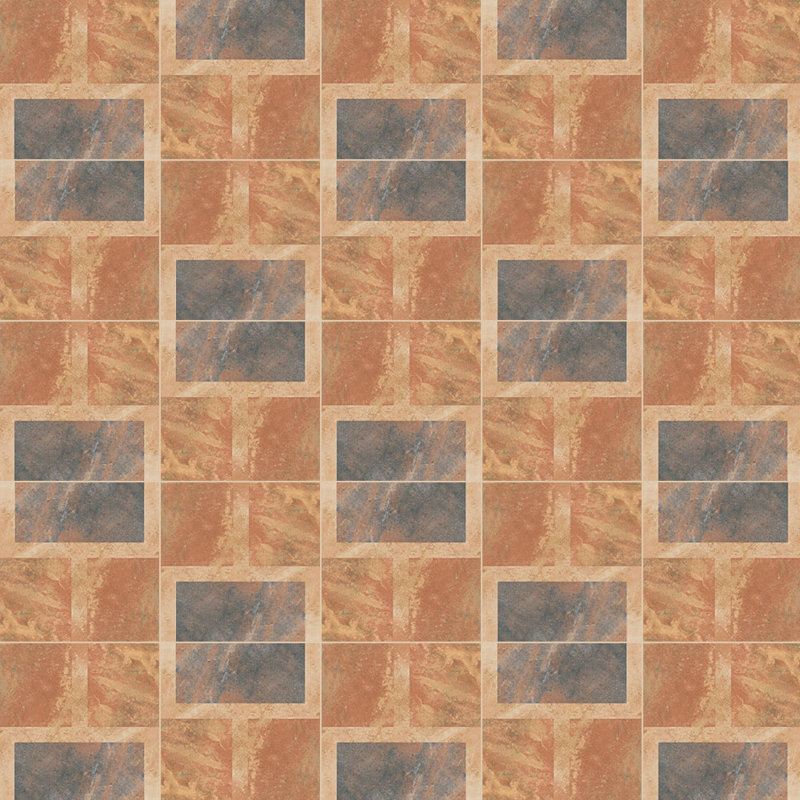 Cotto Rosa 4,5 x 4,5 motif Claudia