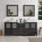  Framed 72" Freestanding Double Sink Bathroom Vanity with Engineered Marble Top and Matching Mirrors-27042731