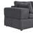 Andrielle 79'' Wide Corduroy Modular Sofa & Chaise with Ottoman-475731828-529007424
