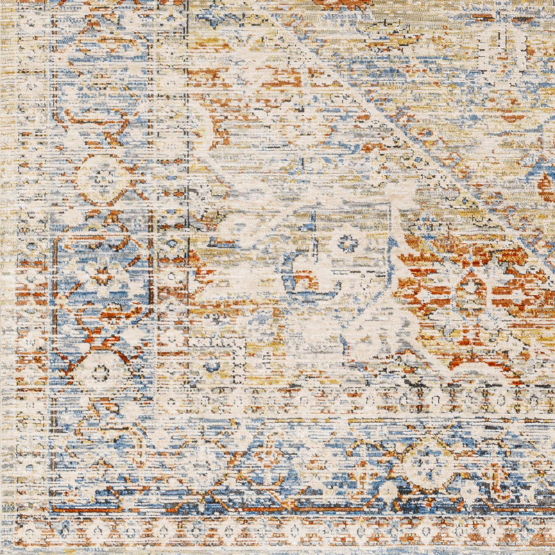 Oriental Indoor Rug, Round 6'7"