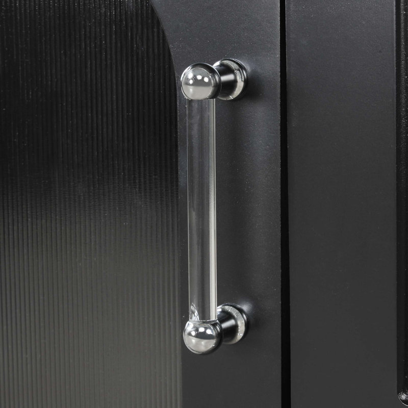 Meuble-lavabo 24 po avec lavabo, meuble-lavabo avec deux tiroirs et porte, tablette réglable, bois massif et panneau de fibres à densité moyenne