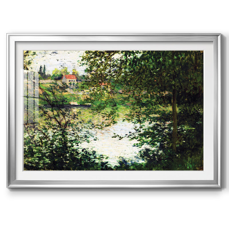 " The Isle Grande ", 27" H x 39" W x 1.5 D, Silver