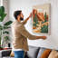 Desert at Noon Southwestern - Wrapped Canvas-1297275697-1297275710