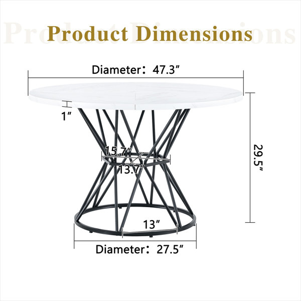 Dimensions du produit