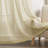 Crinkle Rod Pocket Sheer Curtain Pair-112963278-110479045