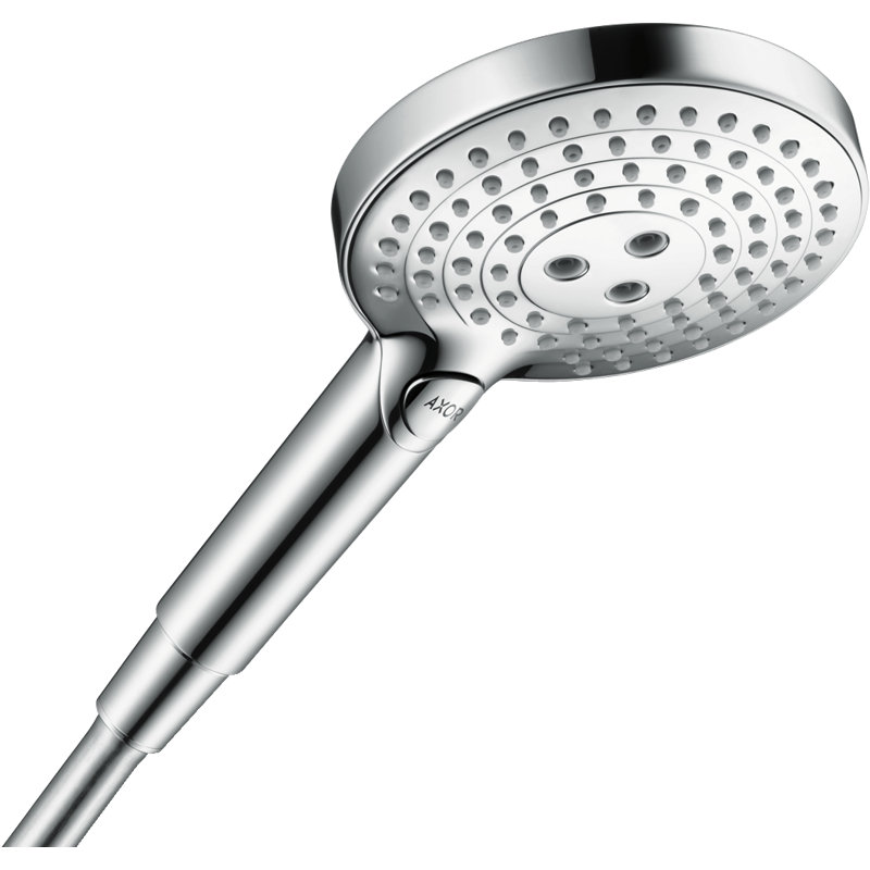 Showersolutions Rain Handheld Shower Head, Chrome