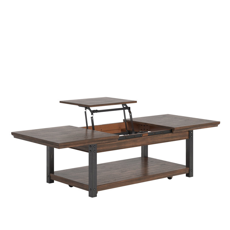 Kennemer Coffee Table, Dark Cherry