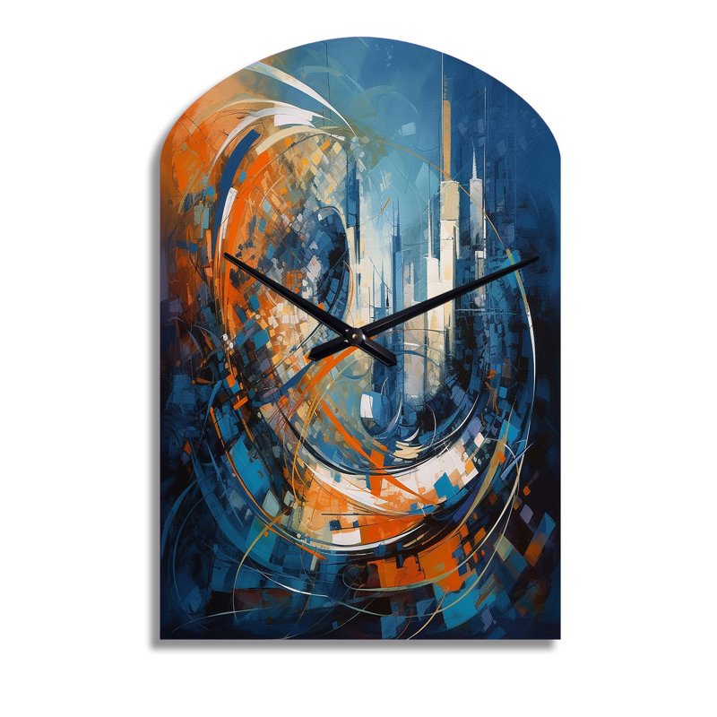Horloge murale géométrique Ficarra, Moyenne