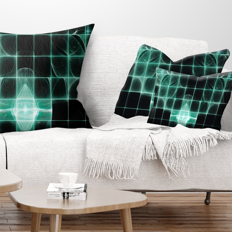 Coussin en raders bat sur écran Abstract