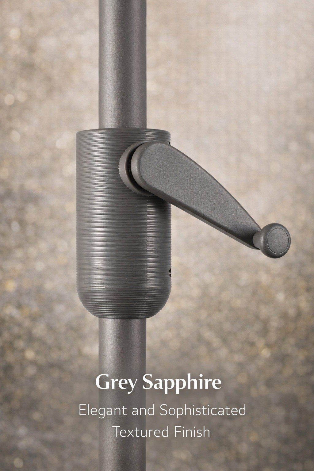 Olivier 9.7' Umbrella, Starring Gray, Canvas Tuscan Sunbrella® Canvas