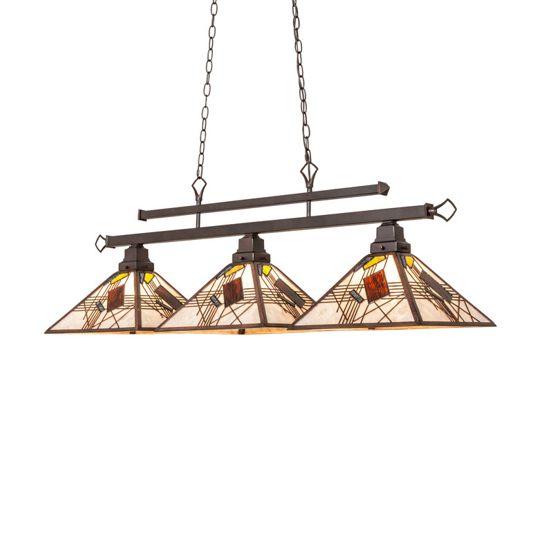 47" Long Magnetism 3 Light Island Pendant