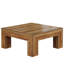 Table basse carrée rustique 39,37 po pour salon