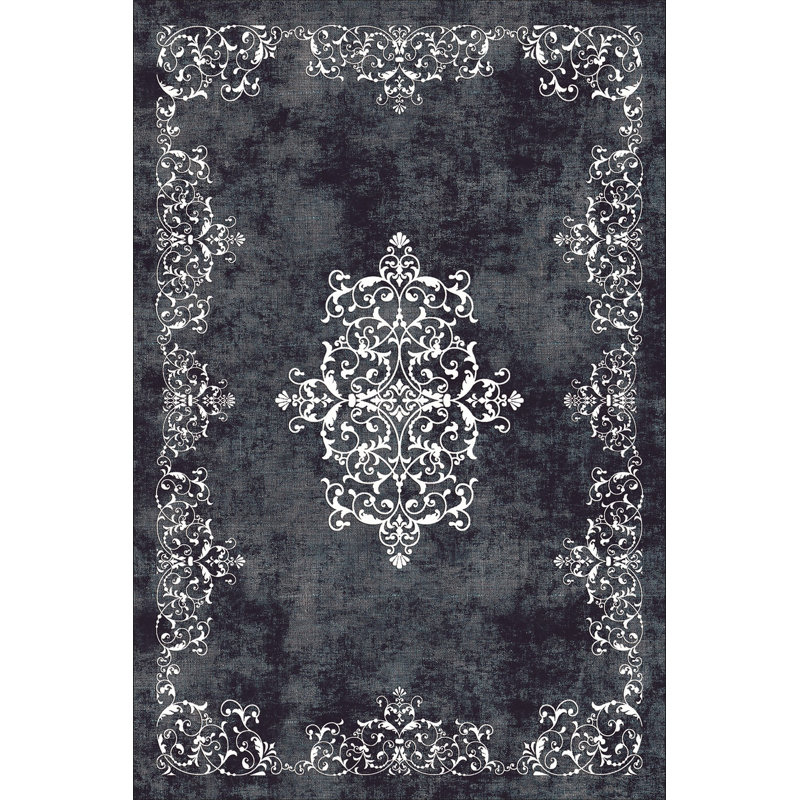 Luxurious Hall Carpet, 100% Velvet Fabric, 31.5 x 59.1 Inches | Non-Slip Cotton Sole, Pile Height: 0.4 Inches | Antibacterial & Machine Washable, 3D Digital Printing | Elegant Design for Living Room & Entryway