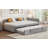 Full Size Upholstered L-Shaped Daybed With Twin Trundle, Combining Modern Style And Practical Sleeping Solutions