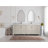 Aberdeen 84'' Double Bathroom Vanity with Quartz Top-94240493-94240505