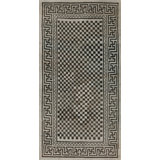 Antique Chinese - Tibetan Ivory 1930s Rug