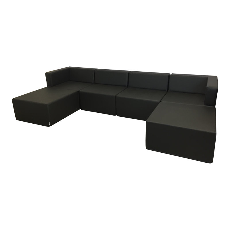 Amleto Slipper Chair, Black