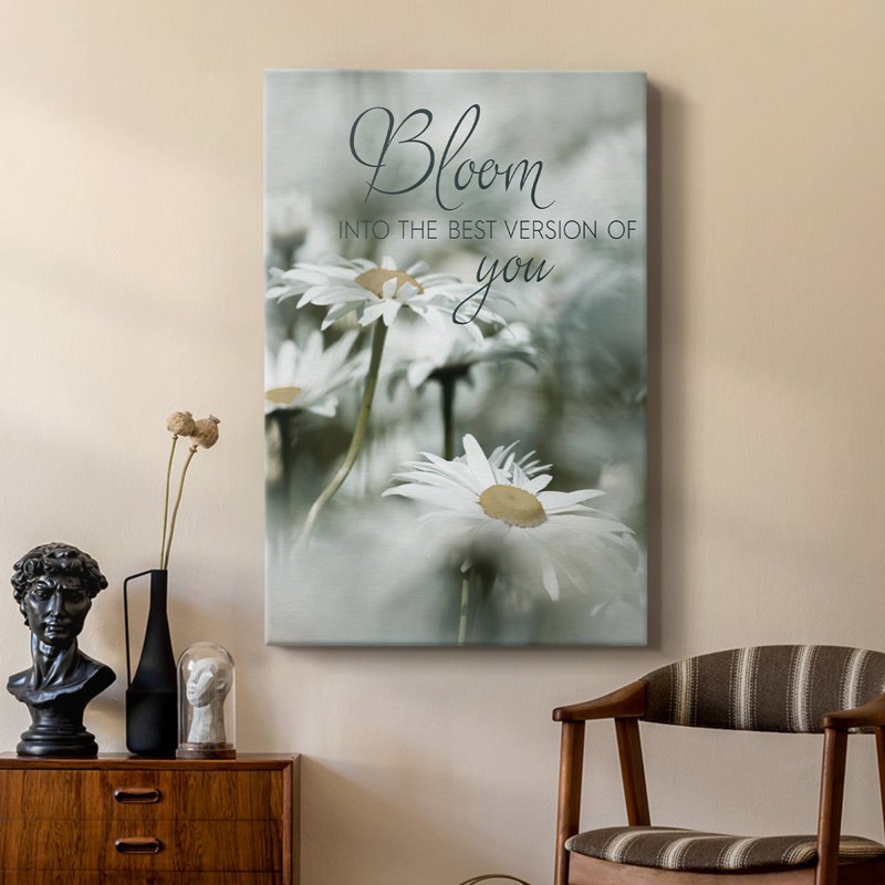 Bloom -Custom Wrapped Gallery Cavas, 18" H x 12" W