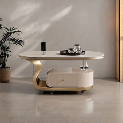 Italian Light Luxury Style Coffee Table