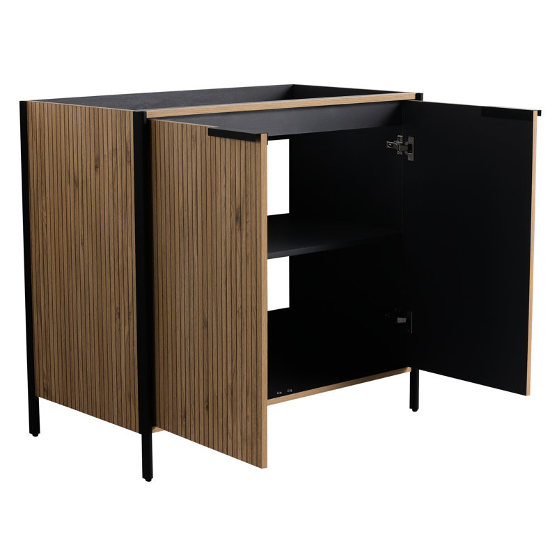 Unité de salle de bain Coffee - 36 po - Tablette ajustable et fonctionnelle
