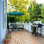  Parasol de patio turquoise 9 pi Linea-44966234