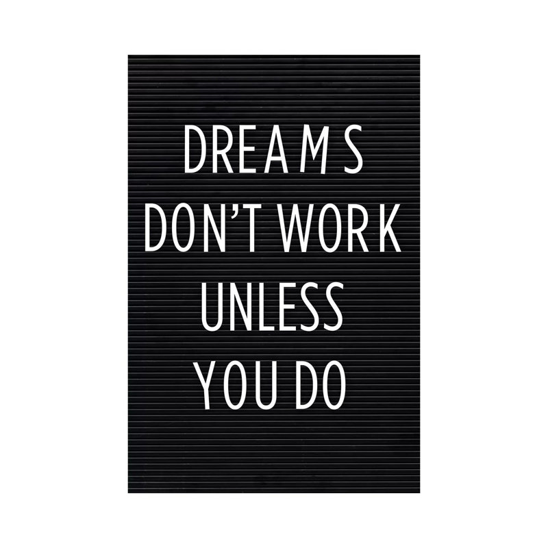 Dreams 1 Piece Wrapped Canvas Wall Art, 45.72cm H x 30.48cm W x 1.91cm D