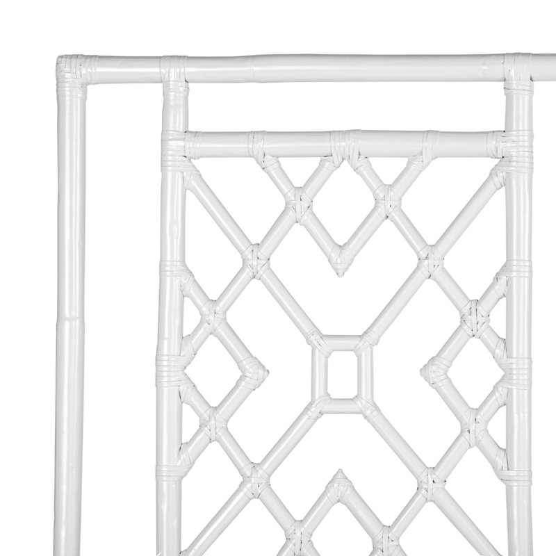 Ananias Platform Bed, King, White