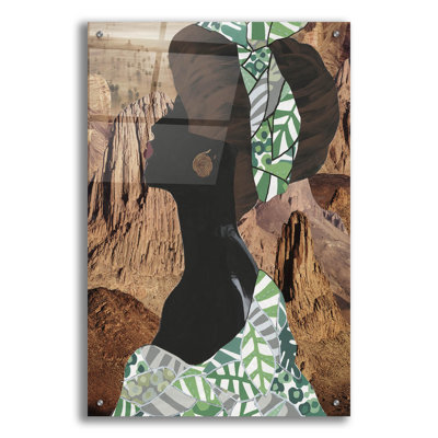  'Timeless Elegance 2' by Coco Good Acrylic Glass Wall Art, 24" x 36"