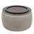 Round Storage Ottoman, 2 in 1 Function, Work as End table and Ottoman-1604646995