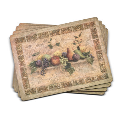 Pimpernel Tuscan Palette 16" Cork Placemat