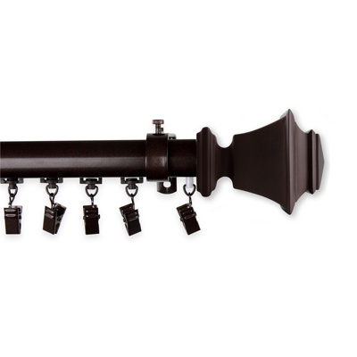 Juliann Adjustable Single Curtain Rod