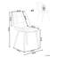 Achaius 41cm H Tufted Velvet Upholstered Metal Full Back Side Chair-640286455
