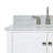 Flynt 43'' Single Bathroom Vanity with Carrara Marble Top-64627255