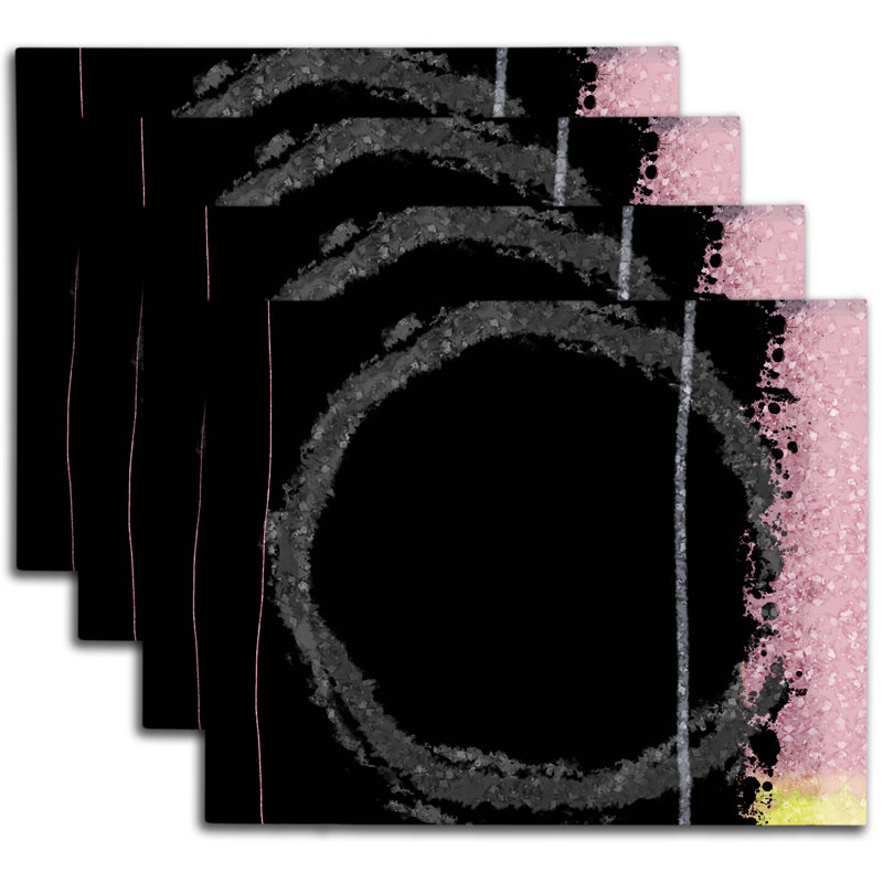 Napperon abstrait en polyester