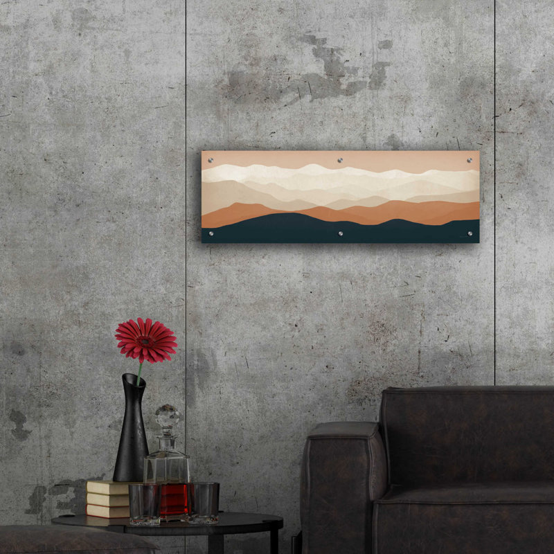 «Terra Cotta Sky Mountains» par Ryan Fowler, H 12 po x l 36 po