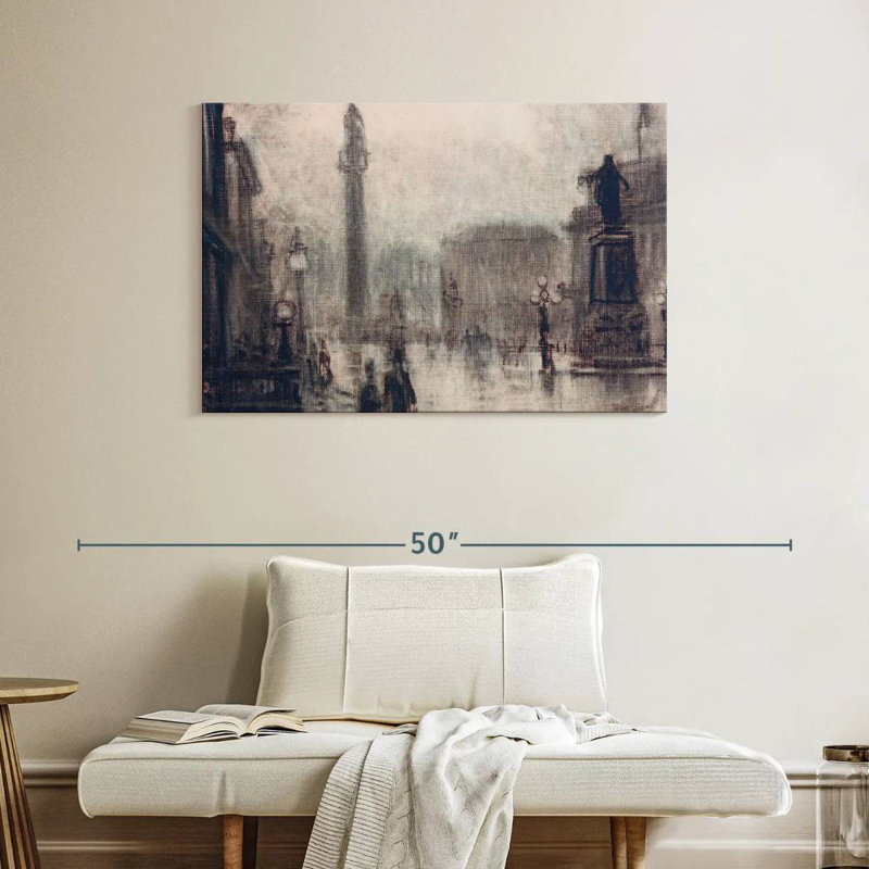 Sireci City Stroll, 26" H x 39" W