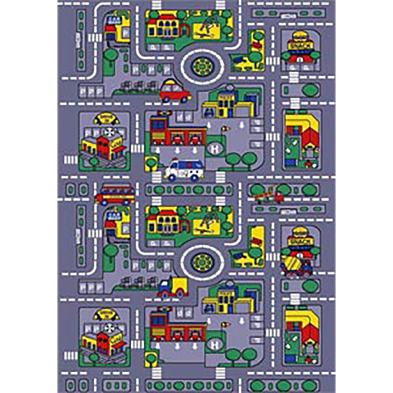 Straub Rectangle Machine Woven Polypropylene Rug, Rectangle 3' x 5'