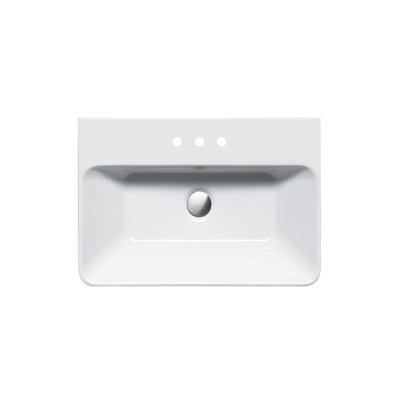 Lavabo de salle de bain mural en argile réfractaire Proiezioni