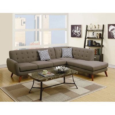 Sectional with Right Hand Facing Chaise