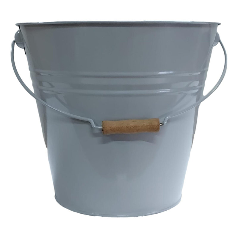 August Grove® Decorative Bin, Light Gray, 1