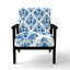 Chaise d'appoint Boho - Fauteuil Cloud Ikat-128164352