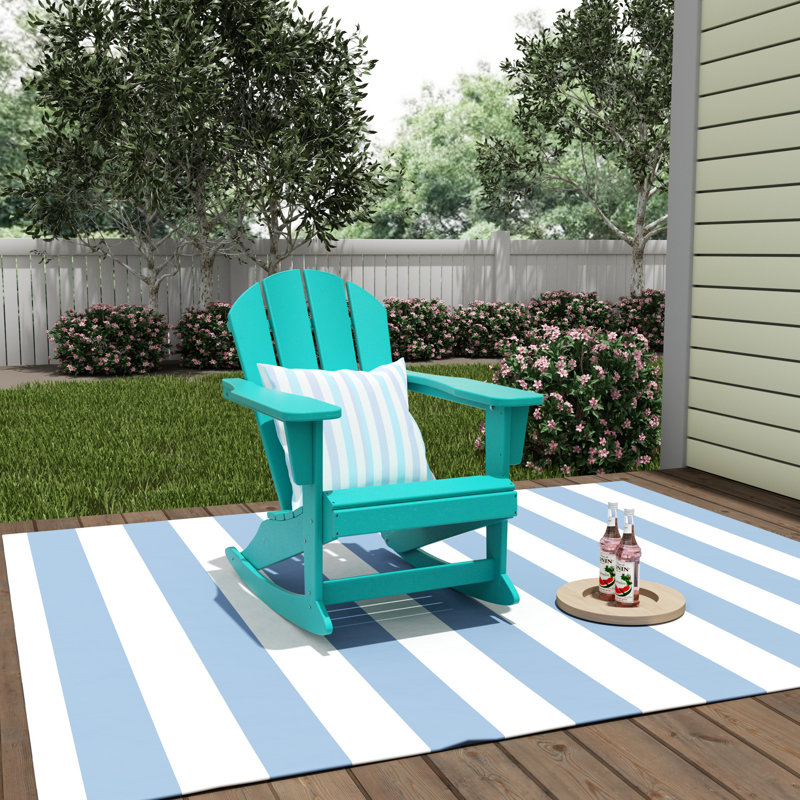 Ravenna HDPE Rocking Adirondack Chair