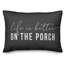  Coussin lombaire intérieur / extérieur Life is Better on the porch-1208644165