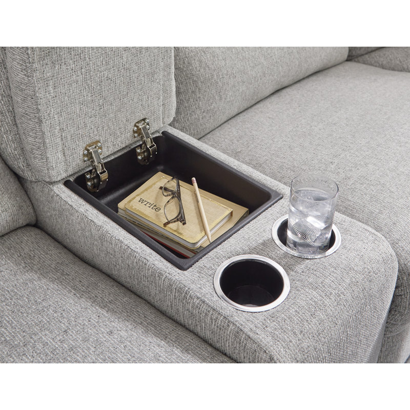 Acklen 6-Piece Power Reclining Sectional With Chaise, Left Hand Facing