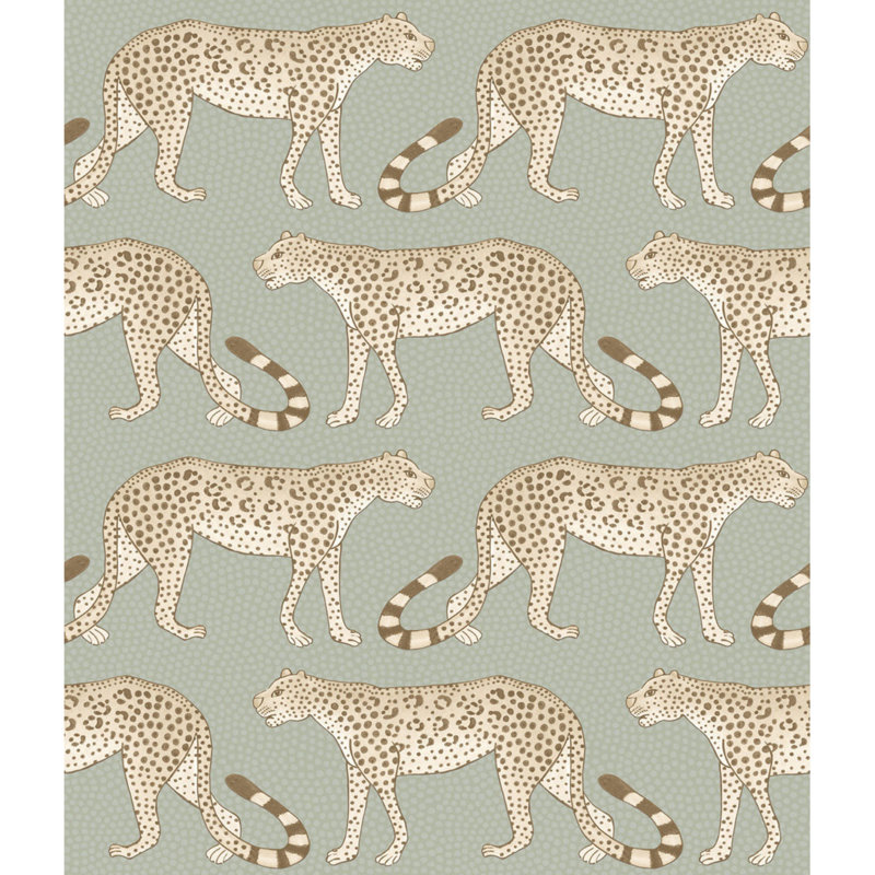 Ardmore Wallpaper Roll, Olive/White