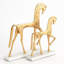 Cheval romain doré-65151014