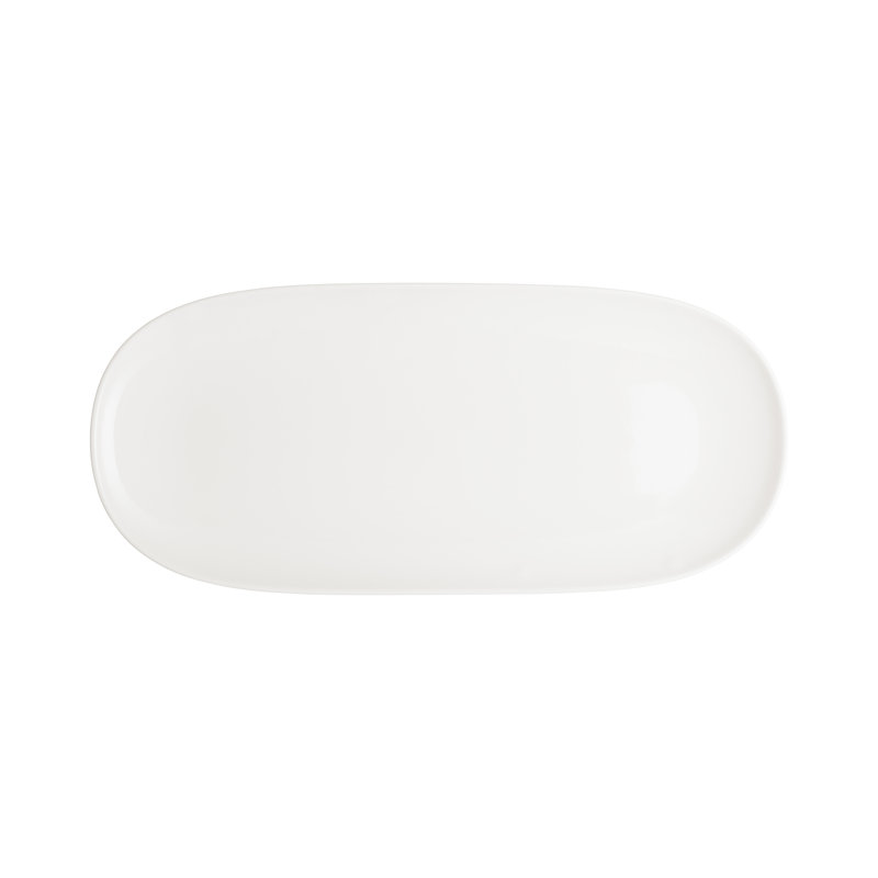 Porcelain Classic White Large Platter