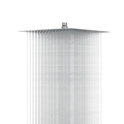 8 Inch Stainless Steel Shower Head, Square,