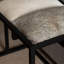 Banc en cuir véritable Crete