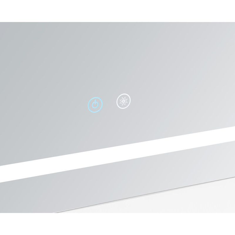 Daytona 72'' x 36'' Silver LED Lighted Bathroom Mirror